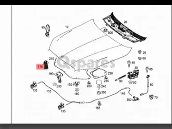 Car Parts - Mercedes-Benz  S-Class  -Part Number: A2048800127