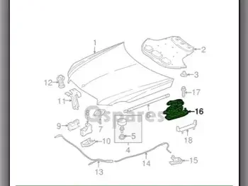 قطع غيار السيارات - مرسيدس - بنز  اي - كلاس  - قطع بدل السيارة الخارجية و المرايا  -رقم القطعة: A2048800128