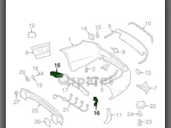 Car Parts - Mercedes-Benz  E-Class  - Body Parts & Mirrors  -Part Number: A2078800303