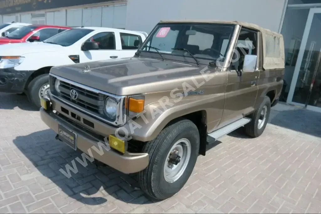 Toyota  Land Cruiser  Hard Top  1994  Manual  90,000 Km  6 Cylinder  Four Wheel Drive (4WD)  SUV  Gold