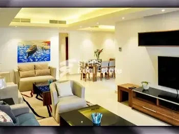 3 Bedrooms  Apartment  For Rent  in Doha -  Al Sadd  Fully Furnished