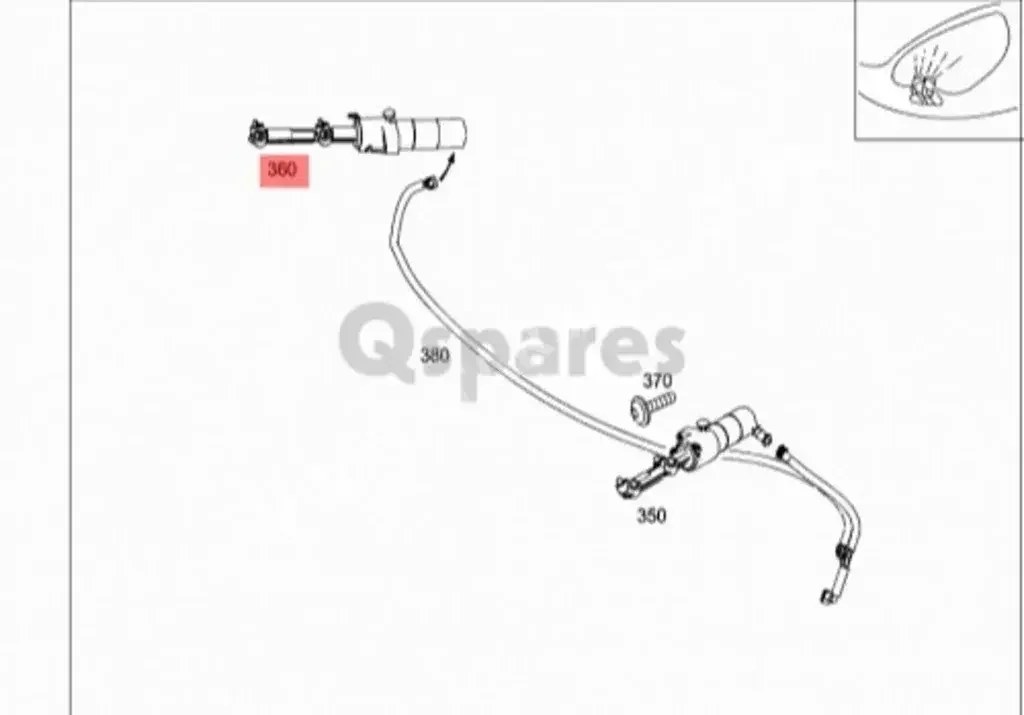 قطع غيار السيارات - مرسيدس - بنز  اي - كلاس  -رقم القطعة: A2128600047