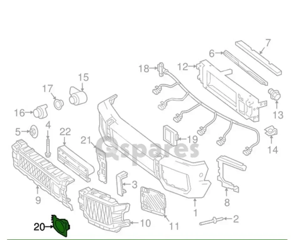 Car Parts - Mercedes-Benz  G-Class  -Part Number: A4638850024