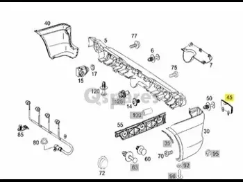 Car Parts - Mercedes-Benz  V-Class  - Body Parts & Mirrors  -Part Number: A6398260440