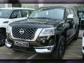 Nissan  Patrol  Platinum  2023  Automatic  0 Km  6 Cylinder  Four Wheel Drive (4WD)  SUV  Black  With Warranty