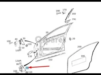 Car Parts - Mercedes-Benz  C-Class  - Body Parts & Mirrors  -Part Number: A2047201837