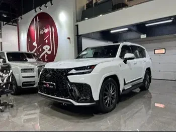  Lexus  LX  600 F Sport  2023  Automatic  0 Km  6 Cylinder  Four Wheel Drive (4WD)  SUV  White  With Warranty