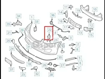 قطع غيار السيارات - مرسيدس - بنز  بي - كلاس  - الفلاتر والاغطية  -رقم القطعة: A22188014059999