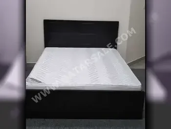 Beds - Queen  - Brown  - Mattress Included