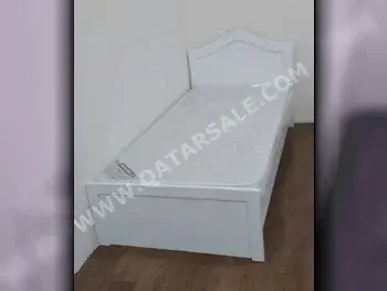 Beds - White  - Mattress Included