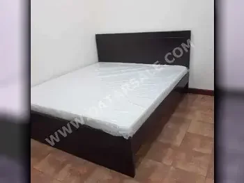 Beds - Queen  - Brown  - Mattress Included