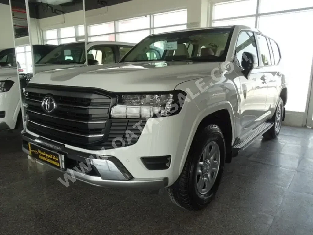 Toyota  Land Cruiser  GX  2024  Automatic  0 Km  6 Cylinder  Four Wheel Drive (4WD)  SUV  White  With Warranty