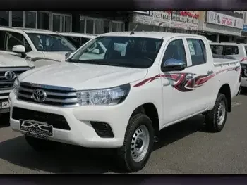 Toyota  Hilux  2023  Manual  0 Km  4 Cylinder  Four Wheel Drive (4WD)  Pick Up  White  With Warranty