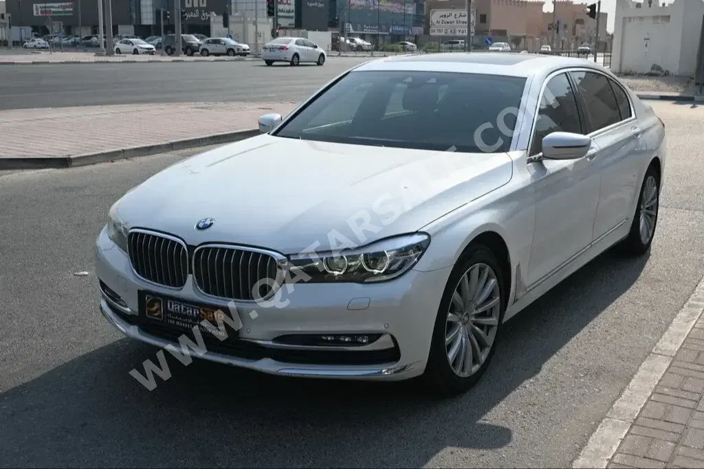 BMW  7-Series  730 Li  2017  Automatic  125,000 Km  4 Cylinder  Rear Wheel Drive (RWD)  Sedan  White