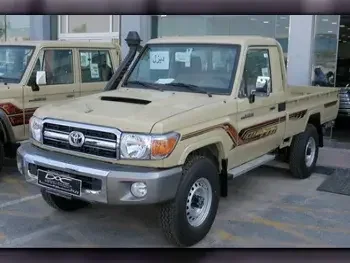 Toyota  Land Cruiser  LX  2023  Manual  0 Km  8 Cylinder  Four Wheel Drive (4WD)  Pick Up  Beige  With Warranty