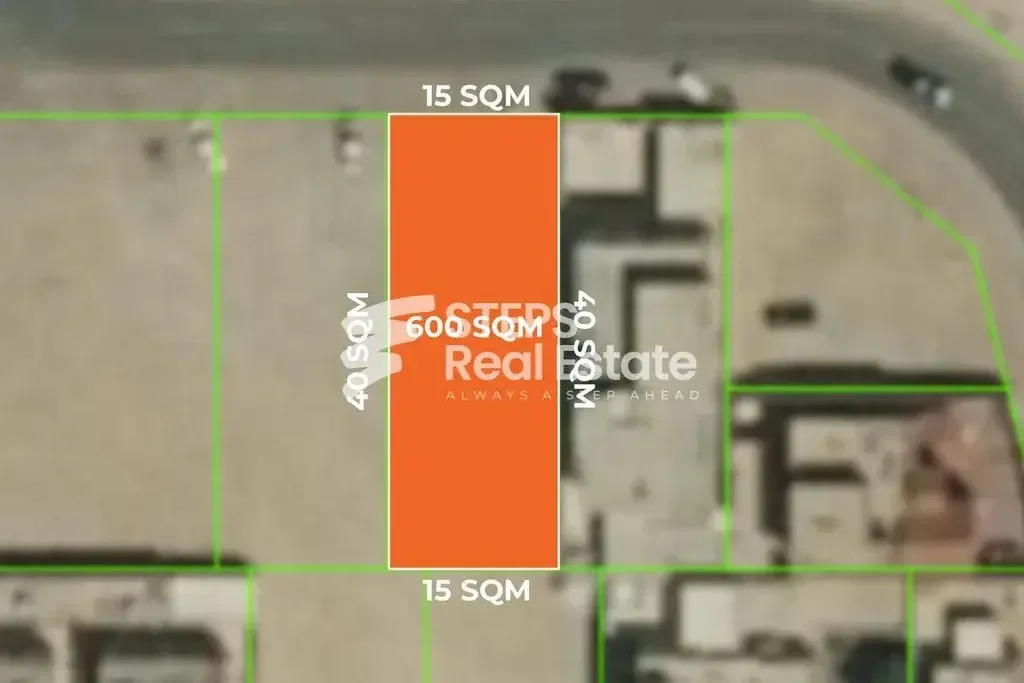 اراضي للبيع في الخور  - الخور  -المساحة 600 متر مربع