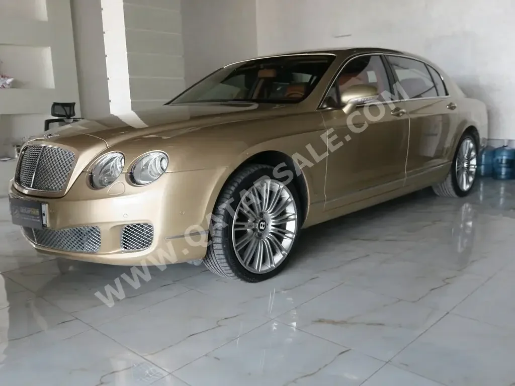 Bentley  Continental  GTC  2009  Automatic  66,000 Km  12 Cylinder  All Wheel Drive (AWD)  Sedan  Gold