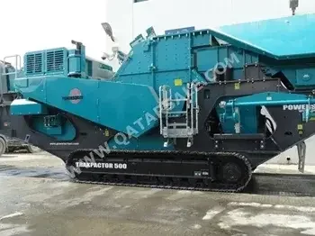 500 طن/س  ازرق  2016  تركبكتور 500  كريشر