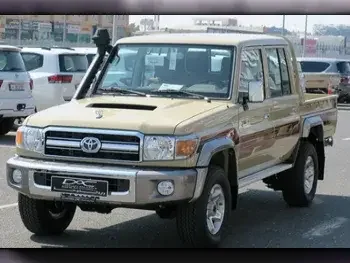  Toyota  Land Cruiser  LX  2023  Manual  0 Km  8 Cylinder  Four Wheel Drive (4WD)  Pick Up  Beige  With Warranty