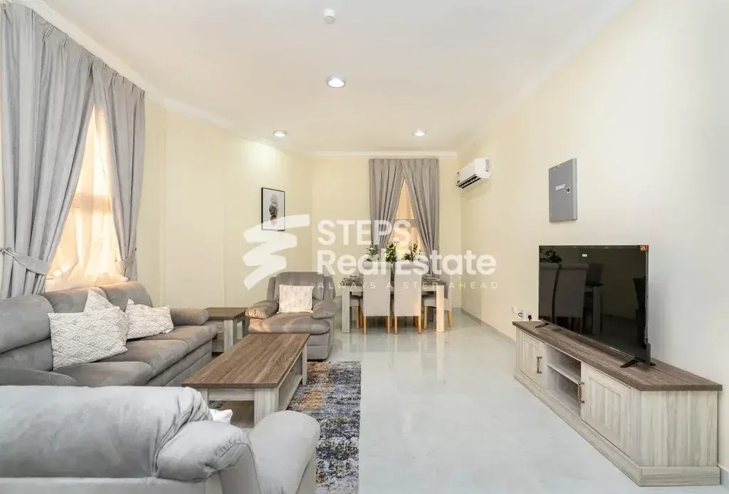 2 Bedrooms  Apartment  For Rent  in Doha -  Al Sadd  Fully Furnished