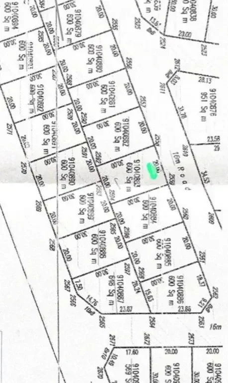 Lands For Sale in Al Wakrah  - Al Wukair  -Area Size 600 Square Meter