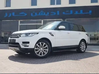 Land Rover  Range Rover  Sport HSE  2014  Automatic  164,000 Km  6 Cylinder  Four Wheel Drive (4WD)  SUV  White