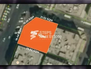 Lands For Sale in Doha  - Fereej Bin Dirham  -Area Size 879 Square Meter