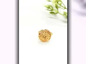 Gold Woman  Ring  By Item ( Designers )  Turkey  Yellow Gold  21k