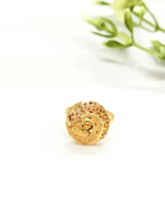 Gold Woman  Ring  By Item ( Designers )  Turkey  Yellow Gold  21k