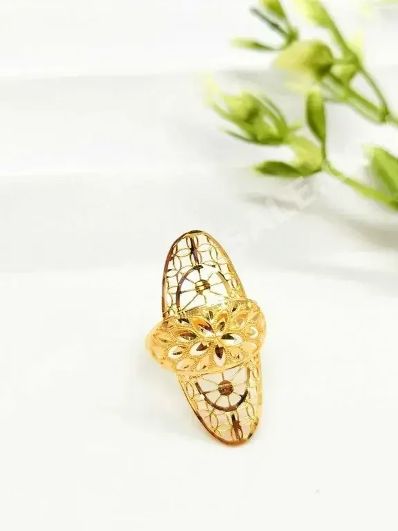 Gold Woman  Ring  By Item ( Designers )  Turkey  Yellow Gold  21k