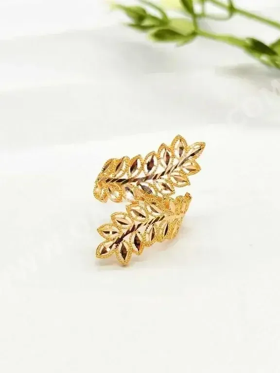 Gold Woman  Ring  By Item ( Designers )  Turkey  Yellow Gold  21k