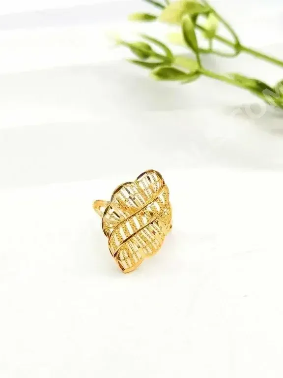 Gold Woman  Ring  By Item ( Designers )  Turkey  Yellow Gold  21k