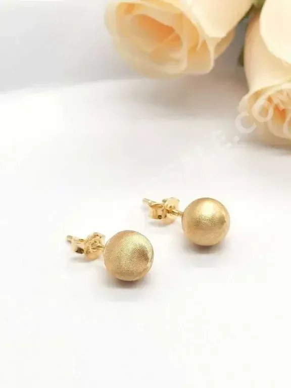 Gold Woman  Earring  By Item ( Designers )  Italy  Yellow Gold  18k