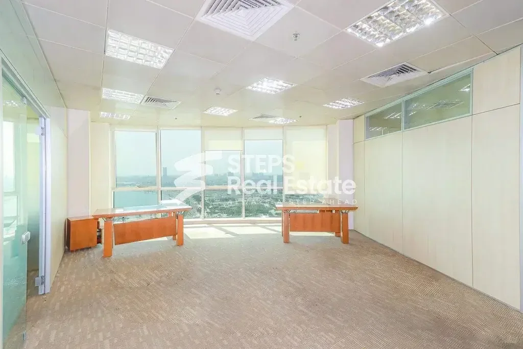 Commercial Offices - Fully Furnished  - Doha  - West Bay