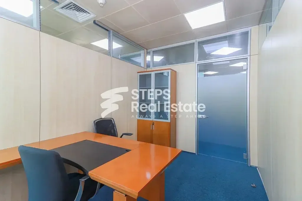 Commercial Offices - Fully Furnished  - Doha  - West Bay