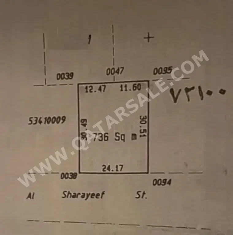 سكن عمال للبيع في الريان  - الريان الجديد  -المساحة 736 متر مربع