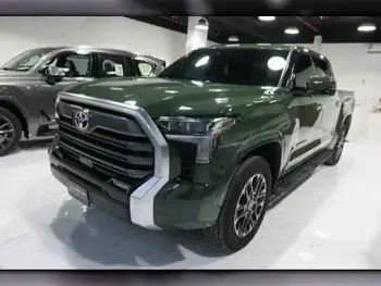 Toyota  Tundra  Limited  2022  Automatic  5,000 Km  6 Cylinder  Four Wheel Drive (4WD)  Pick Up  Green  With Warranty