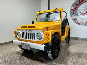 Suzuki  Jimny  1981  Automatic  90,000 Km  4 Cylinder  Four Wheel Drive (4WD)  SUV  Yellow