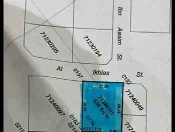 Lands For Sale in Umm Salal  - Al Kharaitiyat  -Area Size 639 Square Meter