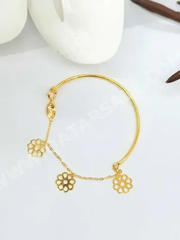 Gold Child  Bracelet  By Item ( Designers )  Turkey  Yellow Gold  21k