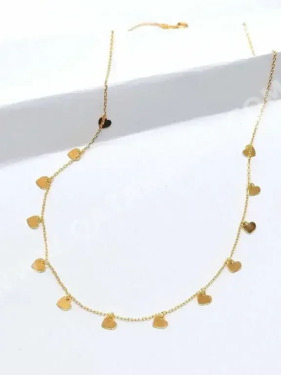 Gold Woman  Necklace  By Item ( Designers )  Turkey  Yellow Gold  21k