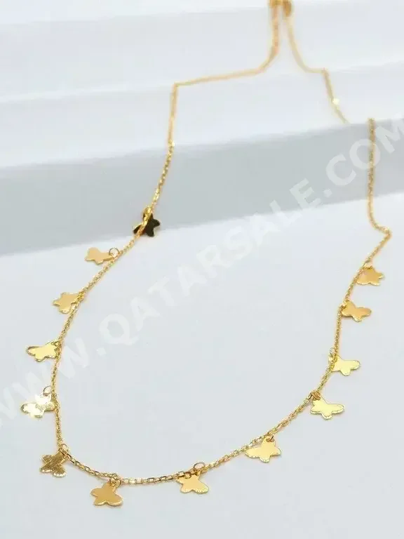 Gold Woman  Necklace  By Item ( Designers )  Italy  Yellow Gold  18k