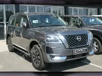 Nissan  Patrol  Titanium  2023  Automatic  0 Km  6 Cylinder  Four Wheel Drive (4WD)  SUV  Gray  With Warranty