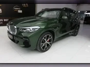 BMW  X-Series  X5 40i  2022  Automatic  40,000 Km  6 Cylinder  All Wheel Drive (AWD)  SUV  Green  With Warranty