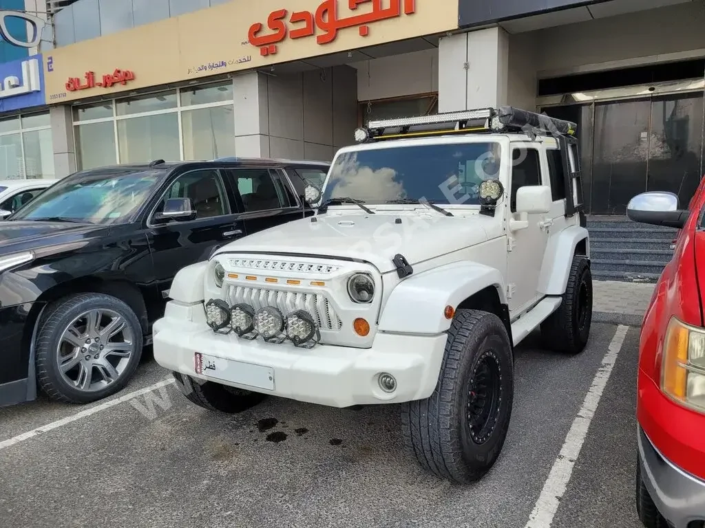 Jeep  Wrangler  2007  Manual  120,000 Km  6 Cylinder  Four Wheel Drive (4WD)  SUV  White