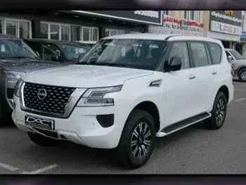 Nissan  Patrol  XE  2023  Automatic  0 Km  6 Cylinder  Four Wheel Drive (4WD)  SUV  White  With Warranty