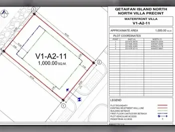 Labour Camp For Sale in Lusail  -Area Size 1,000 Square Meter