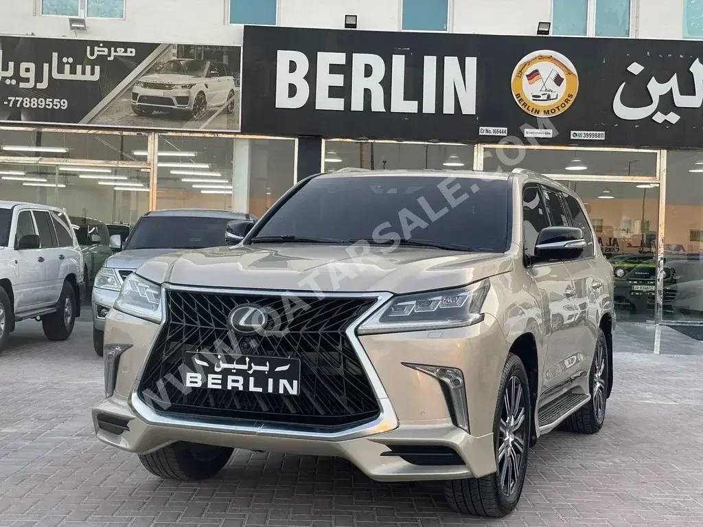 Lexus  LX  570 S  2018  Automatic  127,000 Km  8 Cylinder  Four Wheel Drive (4WD)  SUV  Beige