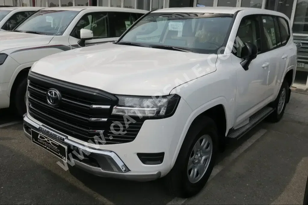 Toyota  Land Cruiser  GX  2023  Automatic  0 Km  6 Cylinder  Four Wheel Drive (4WD)  SUV  White  With Warranty