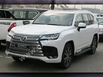  Lexus  LX  600 Luxury  2023  Automatic  1,300 Km  6 Cylinder  Four Wheel Drive (4WD)  SUV  White  With Warranty